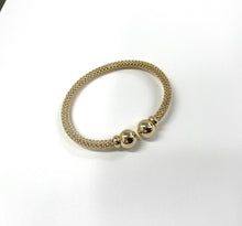 Load image into Gallery viewer, Modern Ball Bracelet Yellow Gold 14 Karats