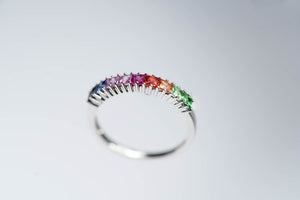 Gold ring tourmaline 14 Karats- Anillo de oro con Turmalina 14 K