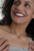 Load image into Gallery viewer, Gold Infinity Medal Chain White Gold - Cadena Medalla Infinito en Oro Blanco