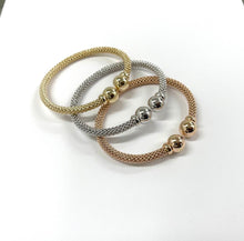 Load image into Gallery viewer, Modern Ball Bracelet Yellow Gold 14 Karats