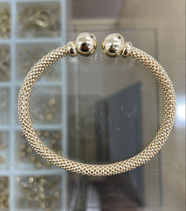 Modern Ball Bracelet Yellow Gold 14 Karats