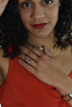 Load image into Gallery viewer, Gold Ring Sapphire white gold with Diamonds- Anillo de oro en Zafiro con Oro Blanco y Diamantes